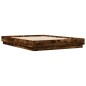 vidaXL Bettgestell Räuchereiche 140x200 cm Holzwerkstoff vidaXL Bettgestell Räuchereiche 140x200 cm Holzwerkstoff