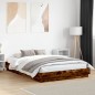 vidaXL Bettgestell Räuchereiche 140x200 cm Holzwerkstoff vidaXL Bettgestell Räuchereiche 140x200 cm Holzwerkstoff