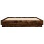 vidaXL Bettgestell Räuchereiche 140x200 cm Holzwerkstoff vidaXL Bettgestell Räuchereiche 140x200 cm Holzwerkstoff