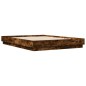 vidaXL Bettgestell Räuchereiche 140x200 cm Holzwerkstoff vidaXL Bettgestell Räuchereiche 140x200 cm Holzwerkstoff