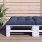 vidaXL Palettenkissen Marineblau 70x70x12 cm Stoff vidaXL Palettenkissen Marineblau 70x70x12 cm Stoff
