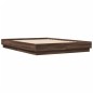 vidaXL Bettgestell Braun Eichen-Optik 140x200 cm Holzwerkstoff vidaXL Bettgestell Braun Eichen-Optik 140x200 cm Holzwerkstoff