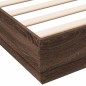 vidaXL Bettgestell Braun Eichen-Optik 140x200 cm Holzwerkstoff vidaXL Bettgestell Braun Eichen-Optik 140x200 cm Holzwerkstoff