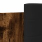 vidaXL Bettgestell mit Kopfteil Räuchereiche 90x200 cm Holzwerkstoff vidaXL Bettgestell mit Kopfteil Räuchereiche 90x200 cm Holzwerkstoff