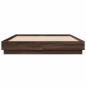 vidaXL Bettgestell Braun Eichen-Optik 160x200 cm Holzwerkstoff vidaXL Bettgestell Braun Eichen-Optik 160x200 cm Holzwerkstoff