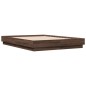 vidaXL Bettgestell Braun Eichen-Optik 140x190 cm Holzwerkstoff vidaXL Bettgestell Braun Eichen-Optik 140x190 cm Holzwerkstoff