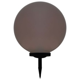 vidaXL Außen-Solarlampen 2 Stk. LED Kugel 50 cm RGB