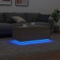 vidaXL Couchtisch mit LED-Leuchten Sonoma-Eiche 90x50x40 cm vidaXL Couchtisch mit LED-Leuchten Sonoma-Eiche 90x50x40 cm