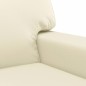vidaXL 2-Sitzer-Sofa Creme 120 cm Kunstleder vidaXL 2-Sitzer-Sofa Creme 120 cm Kunstleder