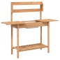 vidaXL Pflanztisch mit Waschbecken 147,5x44x139,5 cm Massivholz Tanne vidaXL Pflanztisch mit Waschbecken 147,5x44x139,5 cm Massivholz Tanne