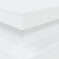 vidaXL Couchtisch mit LED-Leuchten Weiß 90x50x40 cm vidaXL Couchtisch mit LED-Leuchten Weiß 90x50x40 cm