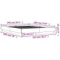 vidaXL Bettgestell Sonoma-Eiche 140x190 cm Holzwerkstoff vidaXL Bettgestell Sonoma-Eiche 140x190 cm Holzwerkstoff