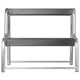 ProPlus Trittstufe 2 Stufen für Wohnwagen/Wohnmobil, Schwarz 360822