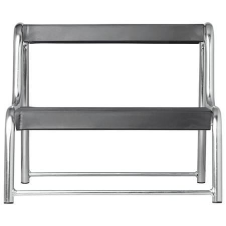 ProPlus Trittstufe 2 Stufen für Wohnwagen/Wohnmobil, Schwarz 360822