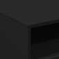 vidaXL Couchtisch mit LED-Leuchten Schwarz 50x49x40 cm vidaXL Couchtisch mit LED-Leuchten Schwarz 50x49x40 cm