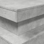 vidaXL Couchtisch mit LED-Leuchten Betongrau 90x50x40 cm vidaXL Couchtisch mit LED-Leuchten Betongrau 90x50x40 cm