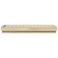 vidaXL Bettgestell Sonoma-Eiche 90x190 cm Holzwerkstoff vidaXL Bettgestell Sonoma-Eiche 90x190 cm Holzwerkstoff