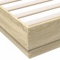 vidaXL Bettgestell Sonoma-Eiche 120x200 cm Holzwerkstoff vidaXL Bettgestell Sonoma-Eiche 120x200 cm Holzwerkstoff