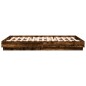 vidaXL Bettgestell Räuchereiche 160x200 cm Holzwerkstoff vidaXL Bettgestell Räuchereiche 160x200 cm Holzwerkstoff