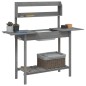vidaXL Pflanztisch mit Waschbecken 147,5x44x139,5 cm Massivholz Tanne vidaXL Pflanztisch mit Waschbecken 147,5x44x139,5 cm Massivholz Tanne