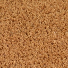 vidaXL Fußmatte Natur 40x60 cm Kokosfaser Getuftet