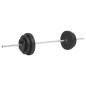 vidaXL Langhantel mit Gewichten 60 kg vidaXL Langhantel mit Gewichten 60 kg