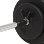 vidaXL Langhantel mit Gewichten 60 kg vidaXL Langhantel mit Gewichten 60 kg