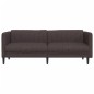 vidaXL Sofa 3-Sitzer Dunkelbraun Stoff vidaXL Sofa 3-Sitzer Dunkelbraun Stoff