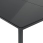 vidaXL 5-tlg. Garten-Essgruppe mit Kissen Schwarz Poly Rattan vidaXL 5-tlg. Garten-Essgruppe mit Kissen Schwarz Poly Rattan