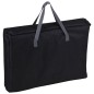 Redcliffs Campingschrank Klappbar Schwarz 60x45x64 cm Redcliffs Campingschrank Klappbar Schwarz 60x45x64 cm
