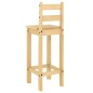 vidaXL 3-tlg. Bar-Set Massivholz Kiefer vidaXL 3-tlg. Bar-Set Massivholz Kiefer
