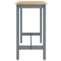 vidaXL 3-tlg. Bar-Set Grau Massivholz Kiefer vidaXL 3-tlg. Bar-Set Grau Massivholz Kiefer