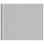 vidaXL Balkon-Sichtschutz Hellgrau 90x1000 cm 100 % Polyester-Oxford vidaXL Balkon-Sichtschutz Hellgrau 90x1000 cm 100 % Polyester-Oxford