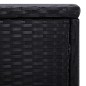 vidaXL 3-tlg. Garten-Sonnenliegen mit Teetisch Poly Rattan Schwarz vidaXL 3-tlg. Garten-Sonnenliegen mit Teetisch Poly Rattan Schwarz