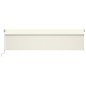vidaXL Markise Automatisch Einziehbar mit Volant 6x3 m Creme vidaXL Markise Automatisch Einziehbar mit Volant 6x3 m Creme