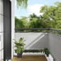 vidaXL Balkon-Sichtschutz Hellgrau 75x500 cm 100 % Polyester-Oxford vidaXL Balkon-Sichtschutz Hellgrau 75x500 cm 100 % Polyester-Oxford