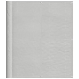 vidaXL Balkon-Sichtschutz Hellgrau 120x300 cm 100 % Polyester-Oxford