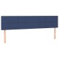 vidaXL Boxspringbett mit Matratze Blau 120x190 cm Stoff vidaXL Boxspringbett mit Matratze Blau 120x190 cm Stoff