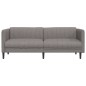 vidaXL Sofa 3-Sitzer Taupe Stoff vidaXL Sofa 3-Sitzer Taupe Stoff