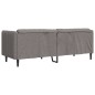 vidaXL Sofa 3-Sitzer Taupe Stoff vidaXL Sofa 3-Sitzer Taupe Stoff
