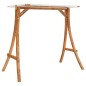 vidaXL Hollywoodschaukel mit Dach Massivholz Fichte mit Teak-Finish vidaXL Hollywoodschaukel mit Dach Massivholz Fichte mit Teak-Finish