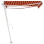 Standmarkise Automatisch 350x250 cm Orange/Braun Standmarkise Automatisch 350x250 cm Orange/Braun