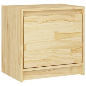 vidaXL Nachttisch 40x30,5x40 cm Massivholz Kiefer