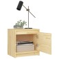 vidaXL Nachttisch 40x30,5x40 cm Massivholz Kiefer vidaXL Nachttisch 40x30,5x40 cm Massivholz Kiefer