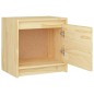 vidaXL Nachttisch 40x30,5x40 cm Massivholz Kiefer vidaXL Nachttisch 40x30,5x40 cm Massivholz Kiefer