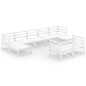 vidaXL 9-tlg. Garten-Lounge-Set Massivholz Kiefer vidaXL 9-tlg. Garten-Lounge-Set Massivholz Kiefer