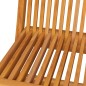 vidaXL Gartenstühle mit Weinroten Kissen 6 Stk. Massivholz Teak vidaXL Gartenstühle mit Weinroten Kissen 6 Stk. Massivholz Teak