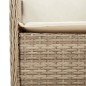 vidaXL 5-tlg. Garten-Essgruppe mit Kissen Beige Poly Rattan vidaXL 5-tlg. Garten-Essgruppe mit Kissen Beige Poly Rattan