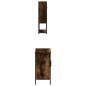 vidaXL 2-tlg. Badmöbel-Set Räuchereiche Holzwerkstoff vidaXL 2-tlg. Badmöbel-Set Räuchereiche Holzwerkstoff