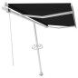 vidaXL Standmarkise Automatisch 450x300 cm Anthrazit vidaXL Standmarkise Automatisch 450x300 cm Anthrazit
